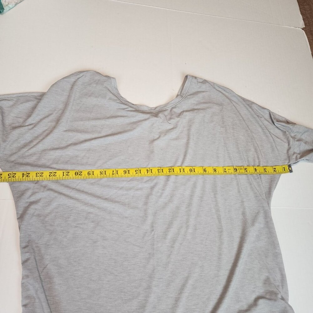prAna Long Sleeve T-shirt Top Twist Back lightweight Fray XL women - Picture 8 of 8